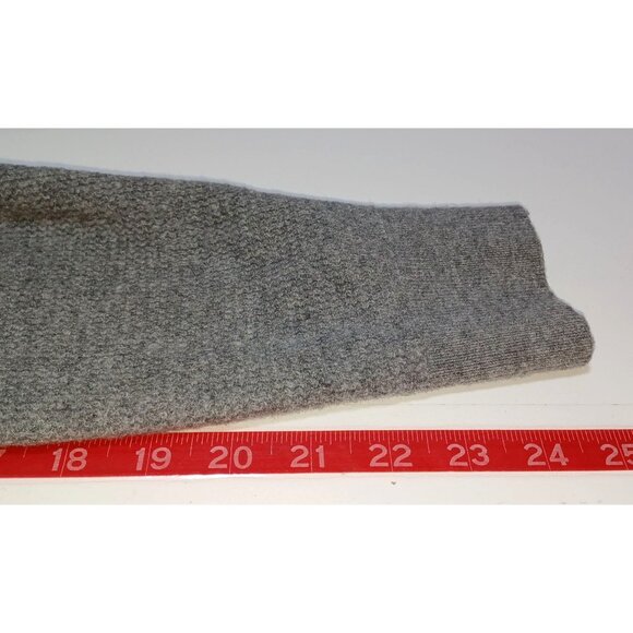 Taylor Stitch Huckberry 100% Merino Wool Henley Sweater Mens 42 Heather Gray - Picture 7 of 7